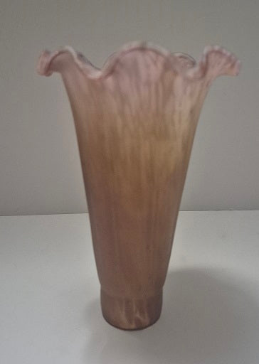 13432 Amber And Purple Lily Shades - Adrianas Specialty Lamp Shades