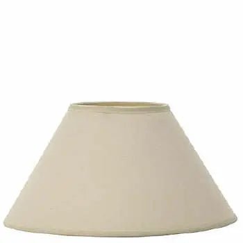 Natural Parchment Linen Chimney Style Lamp Shade – 5" Top, 12" Bottom, 7" Height - Adrianas Specialty Lamp Shades