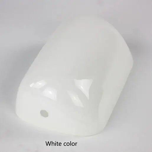 Newrays Green/Blue/Amber/White Glass Banker Lamp Cover bankers-lampshades Adrianas Specialty Lamp Shades milk white United States