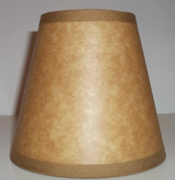 Kraft Parchment Clip-On Shades: Elegant Lighting Upgrade! - 32079 - Adrianas Specialty Lamp Shades