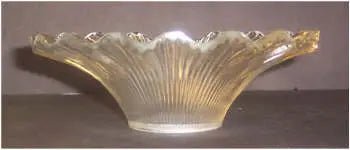 Petticoat Chimney Lamp Shade | 7 - 1/4" Dia x 2 - 1/2"H | Oil Lamp | SKU 66501 - Adrianas Specialty Lamp Shades