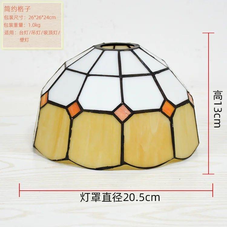PL1208001 - Tiffany Vintage Stained Glass Lampshade - Specialty Shades