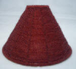 32164 Large Red Beaded Chandelier - Adrianas Specialty Lamp Shades