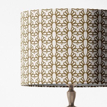 Sage Green Lampshade in FOUNTAIN ARCH Custom Home Decor 12 diameter x 8 tall Sagebrush