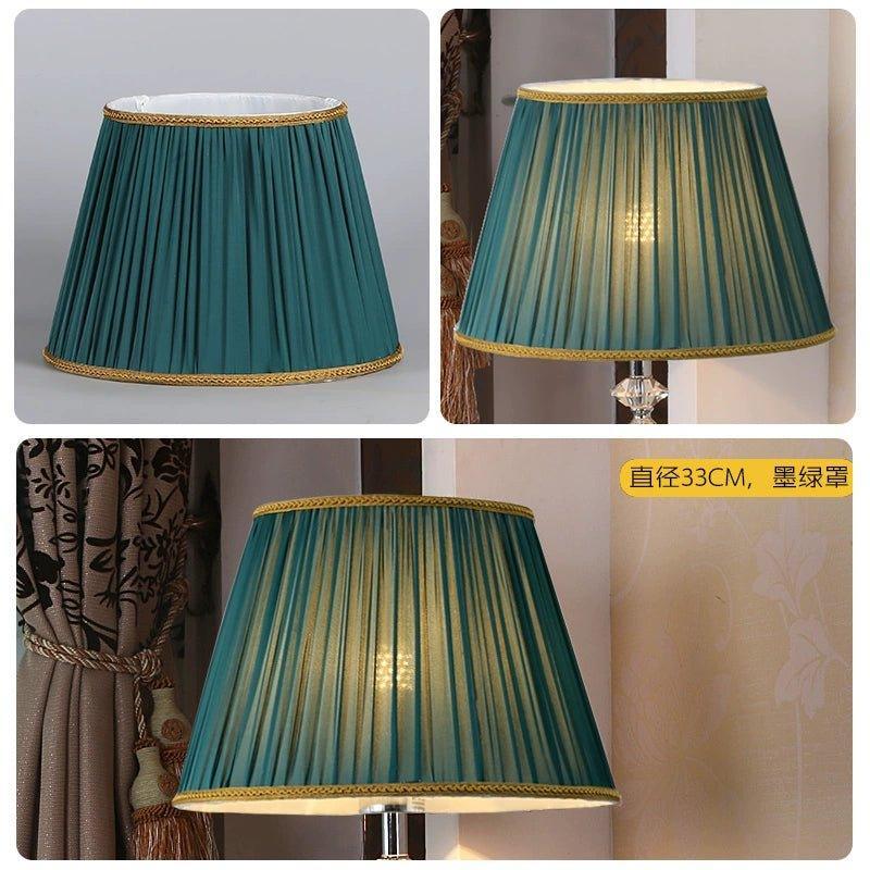 Soft Colored Shirred Lampshade - Specialty Shades
