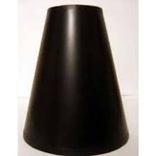 13455 Tall Black Parchment Clip-On Shades - Adrianas Specialty Lamp Shades