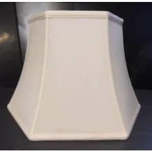 20542 Silk Hexegon Bell Lamp Shades - Adrianas Specialty Lamp Shades