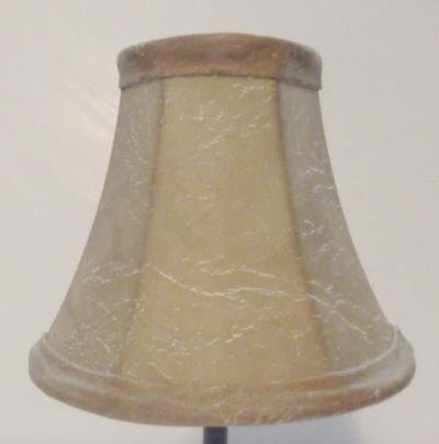 32043 Mouton Clip On Shade Lined - Adrianas Specialty Lamp Shades