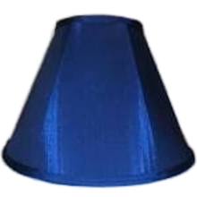 32202 Navy Blue Silk Table Lamp Shade - Adrianas Specialty Lamp Shades