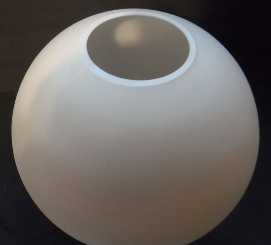 33629 Satin White Victorian Lamp Globe - Adrianas Specialty Lamp Shades