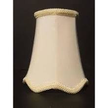 36541 Scallop Silk Chandelier Shade - Adrianas Specialty Lamp Shades