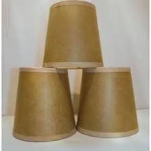 38952 Kraft Parchment Chandelier Shades - Adrianas Specialty Lamp Shades