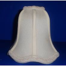 40077 Cream Silk Half Wall Sconce - Adrianas Specialty Lamp Shades