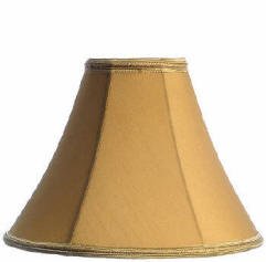 68823 Gold Matte Table Lampshades - Adrianas Specialty Lamp Shades