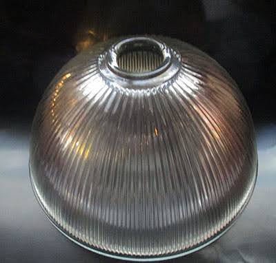 88998 Large Glass Ribbed Dome - Adrianas Specialty Lamp Shades