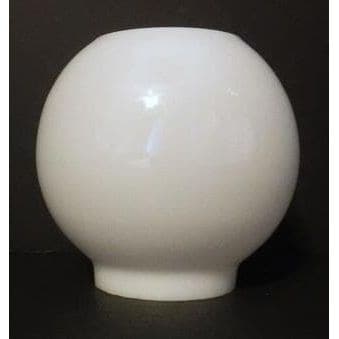 62372 White Opal Ball 3 1/4 inch top chimney opening lamp-globes Specialty Lamp Shades 